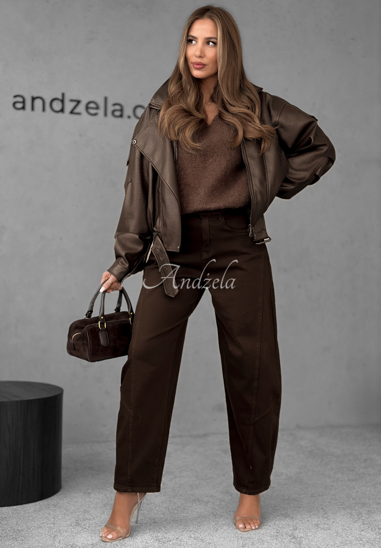 Balloon džíny Say Less čokoládové