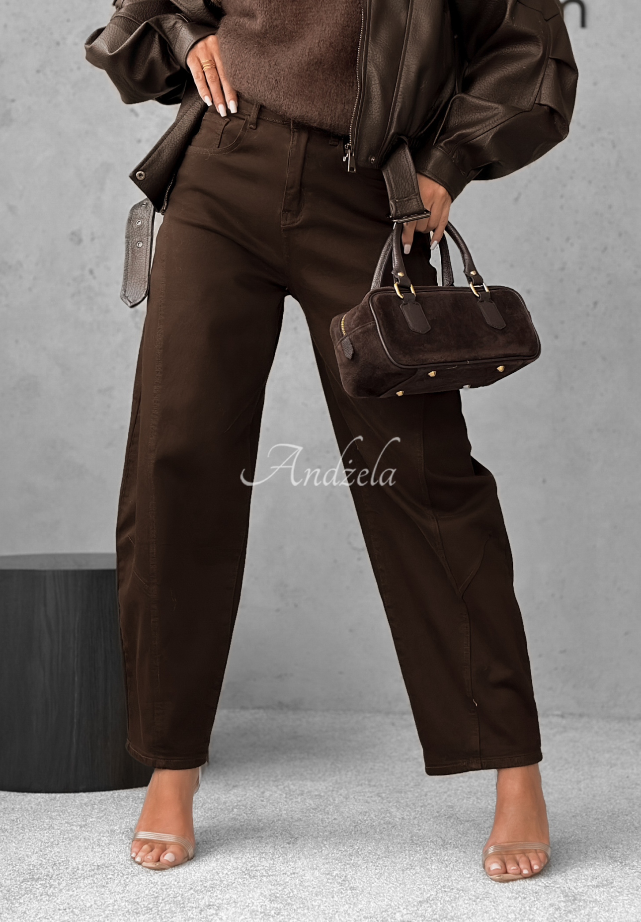 Balloon džíny Say Less čokoládové