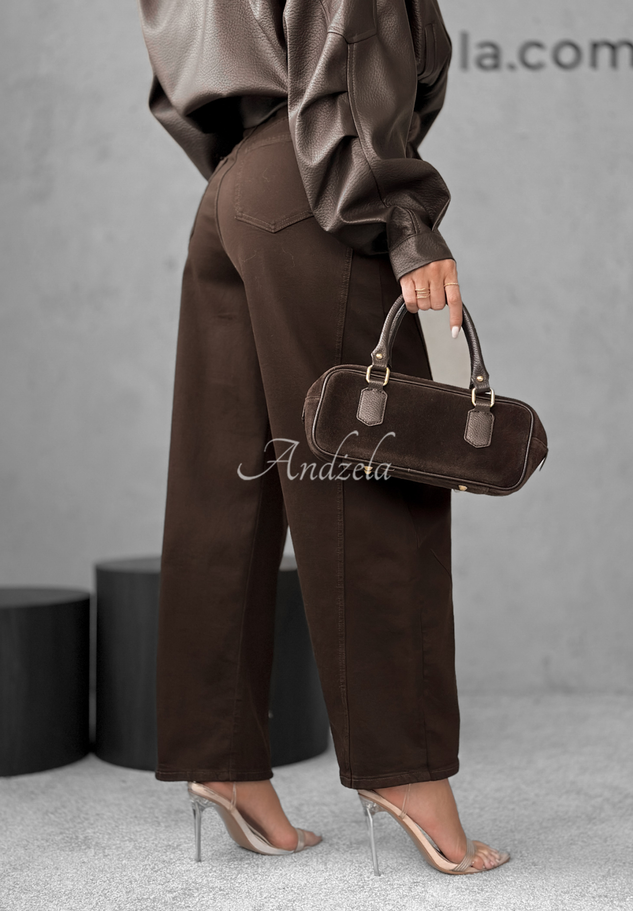 Balloon džíny Say Less čokoládové