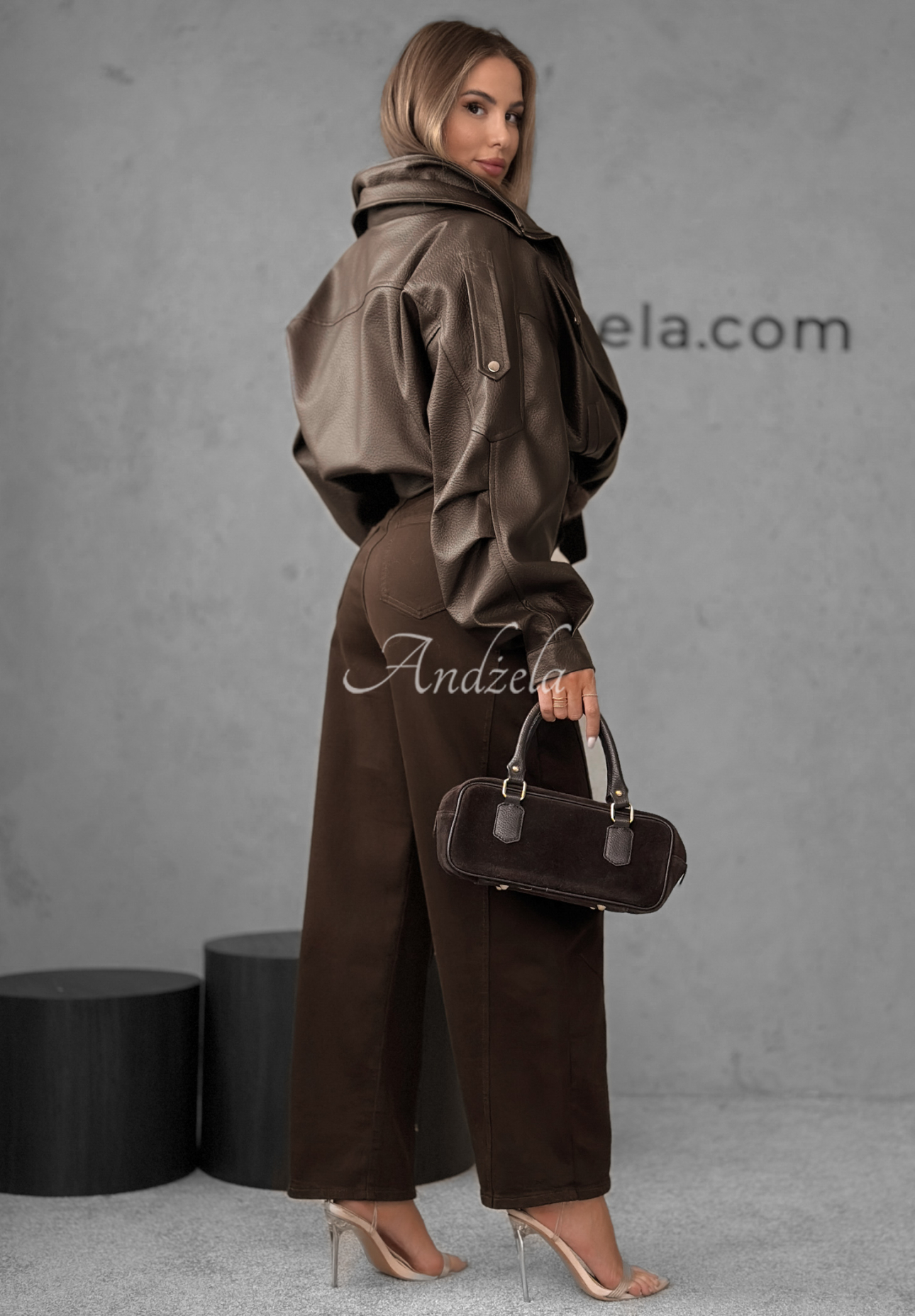 Balloon džíny Say Less čokoládové