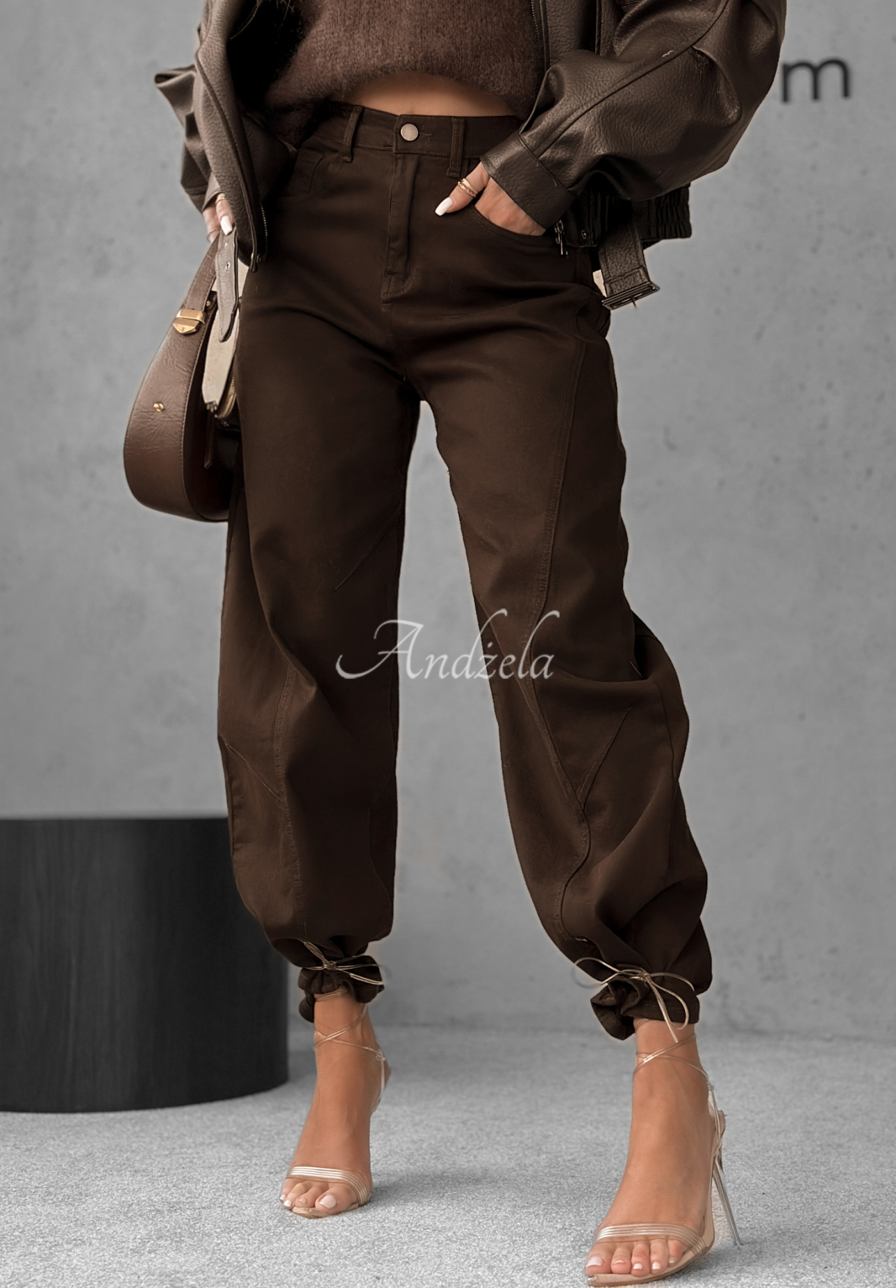 Balloon džíny Say Less čokoládové