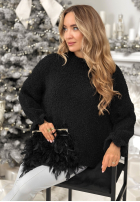 Svetr Feels Like Heaven Černé