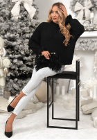 Svetr Feels Like Heaven Černé