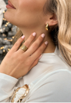 Náušnice łezka Charmly zlaté