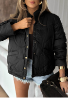 Krátká puchowa Bunda Last Thing černá