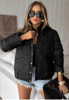 Krátká puchowa Bunda Last Thing černá