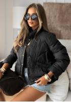 Krátká puchowa Bunda Last Thing černá