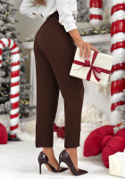 Kalhoty Cigaretky  No Idea čokoládové