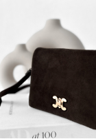 Zamszowa Kabelka In My Closet čokoládová