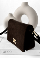 Zamszowa Kabelka In My Closet čokoládová