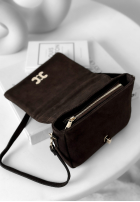 Zamszowa Kabelka In My Closet čokoládová