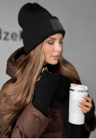 Souprava Čepice, szalik, Rukavice 3in1 December Černé