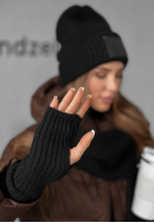 Souprava Čepice, szalik, Rukavice 3in1 December Černé