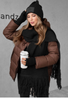 Souprava Čepice, szalik, Rukavice 3in1 December Černé