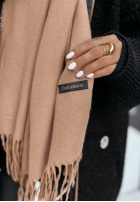 Šála  z frędzlami Closer To Heaven béžový