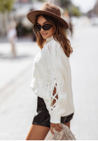 Svetr Cocomore Casual Ecru