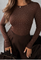 Body z kryształkami Galaxy Glamour čokoládové