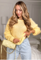 Moherowy Svetr Warm Hug žlutá
