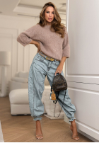 Moherowy Svetr Give Me Space Mokka