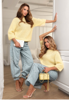 Moherowy Svetr Give Me Space žlutá