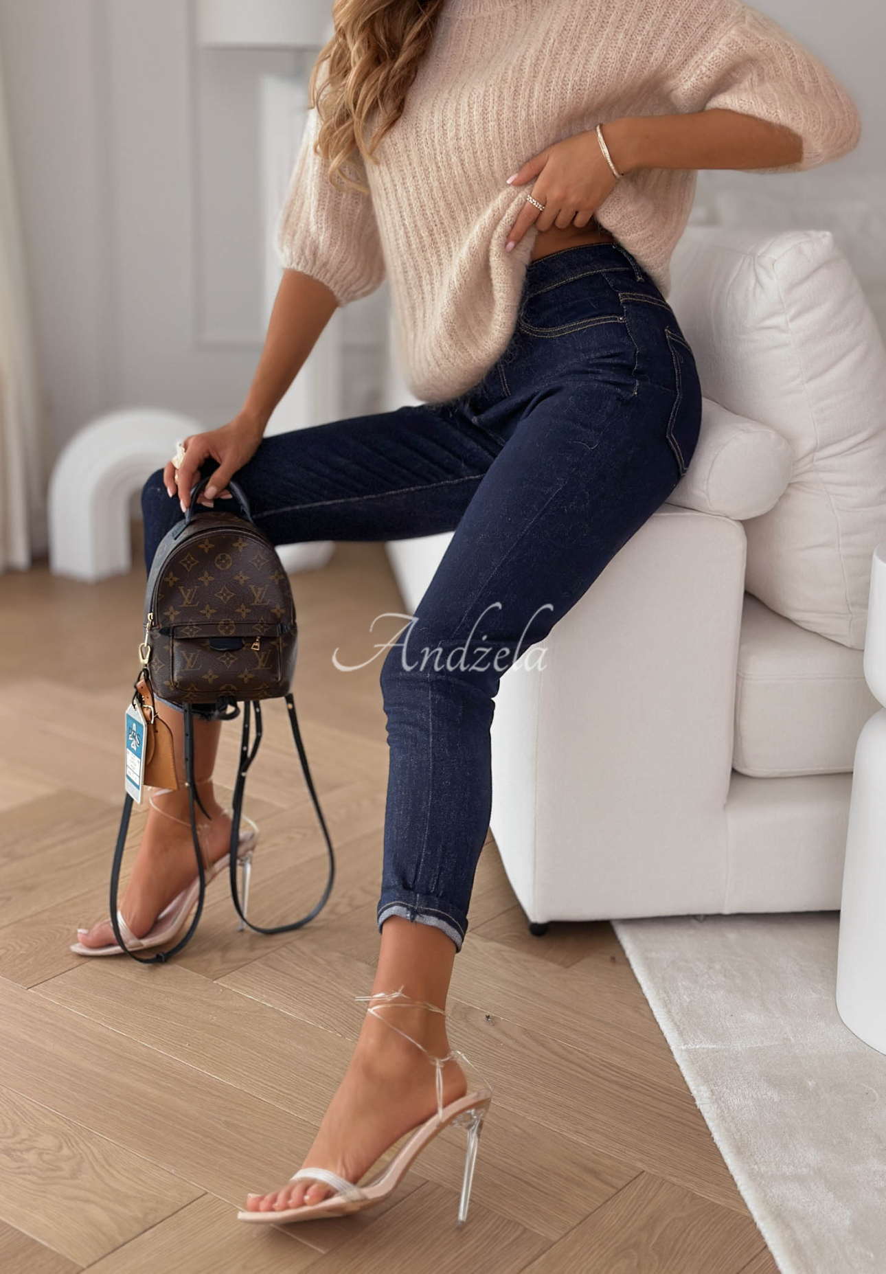 Džíny Thought About It granátové