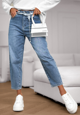 Dž&iacute;ny balloon fit Not Follow modr&eacute;