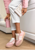 Tenisky Spring Walks różowo-bílé