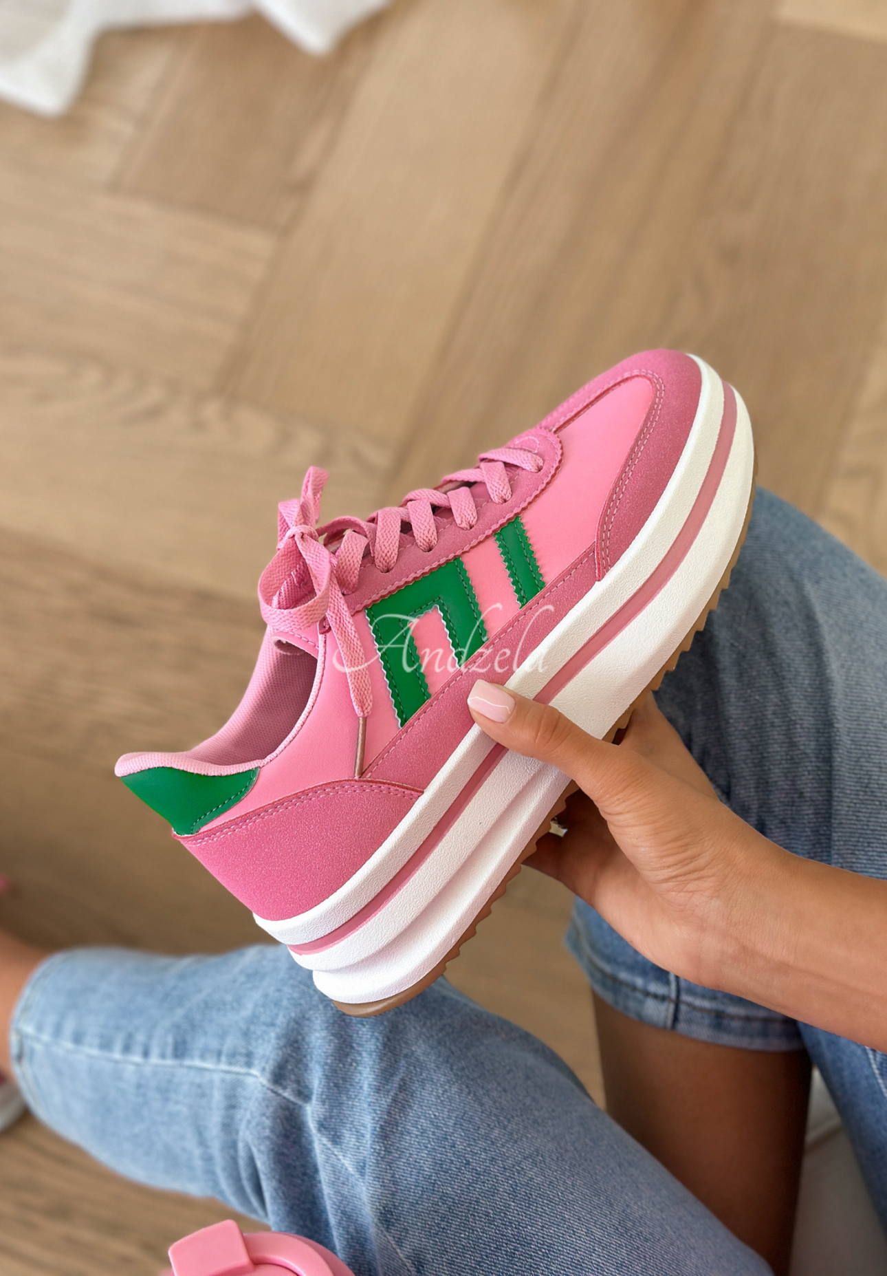 Tenisky Not Going Anywhere růžové