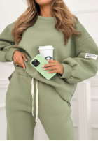 Tepláková souprava Fits Me Perfectly szałwiowy