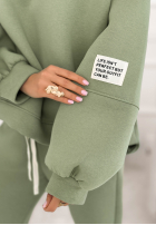 Tepláková souprava Fits Me Perfectly szałwiowy