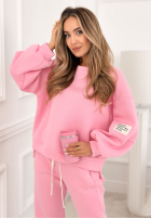 Tepláková souprava Fits Me Perfectly růžový