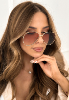 Brýle przeciwsłoneczne Saw It Twice zlaté