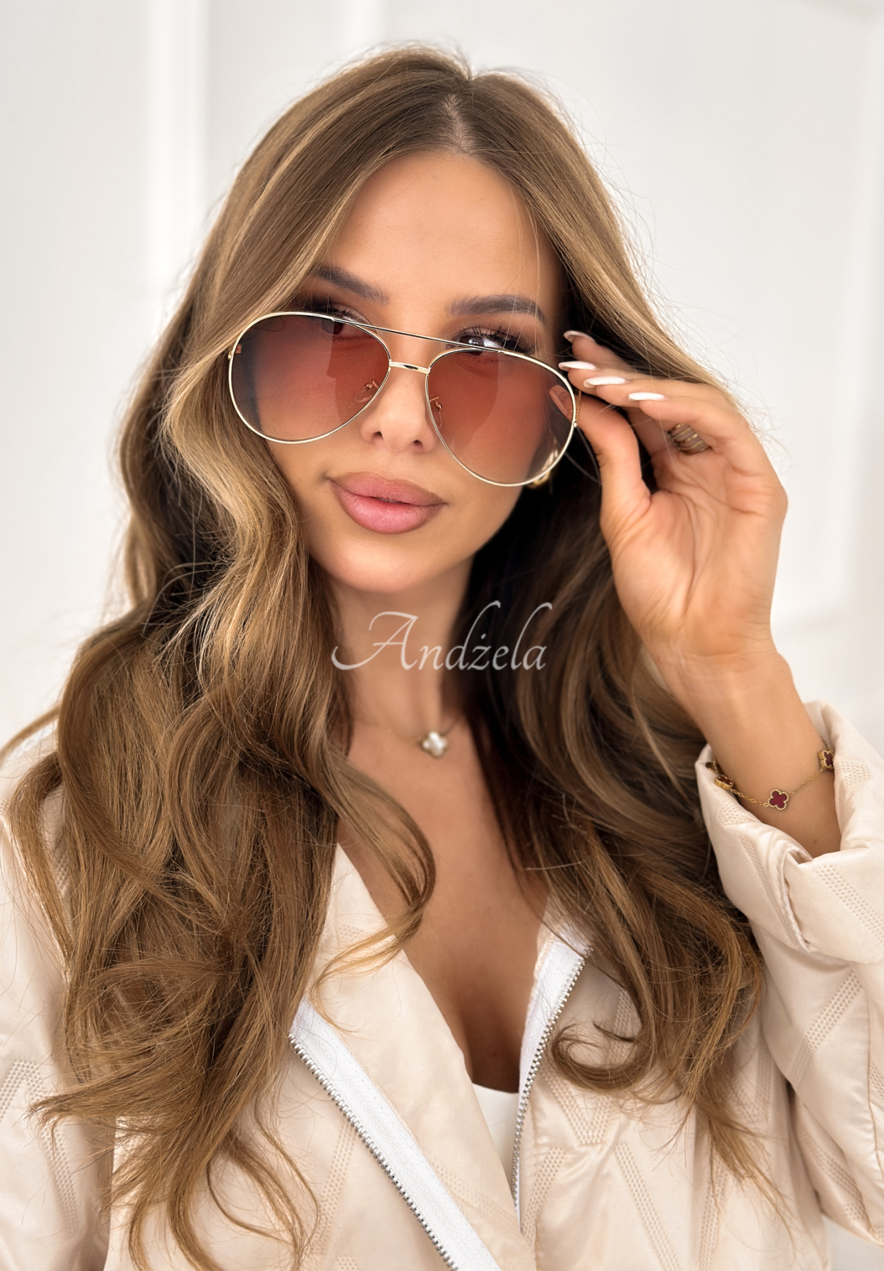 Sluneční brýle Saw It Twice zlaté