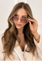 Brýle przeciwsłoneczne Saw It Twice zlaté