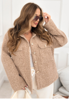 Krátká Bunda kożuszek Warming Up béžová