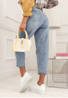 Kalhoty džínové  z paskiem I Said Enough modré