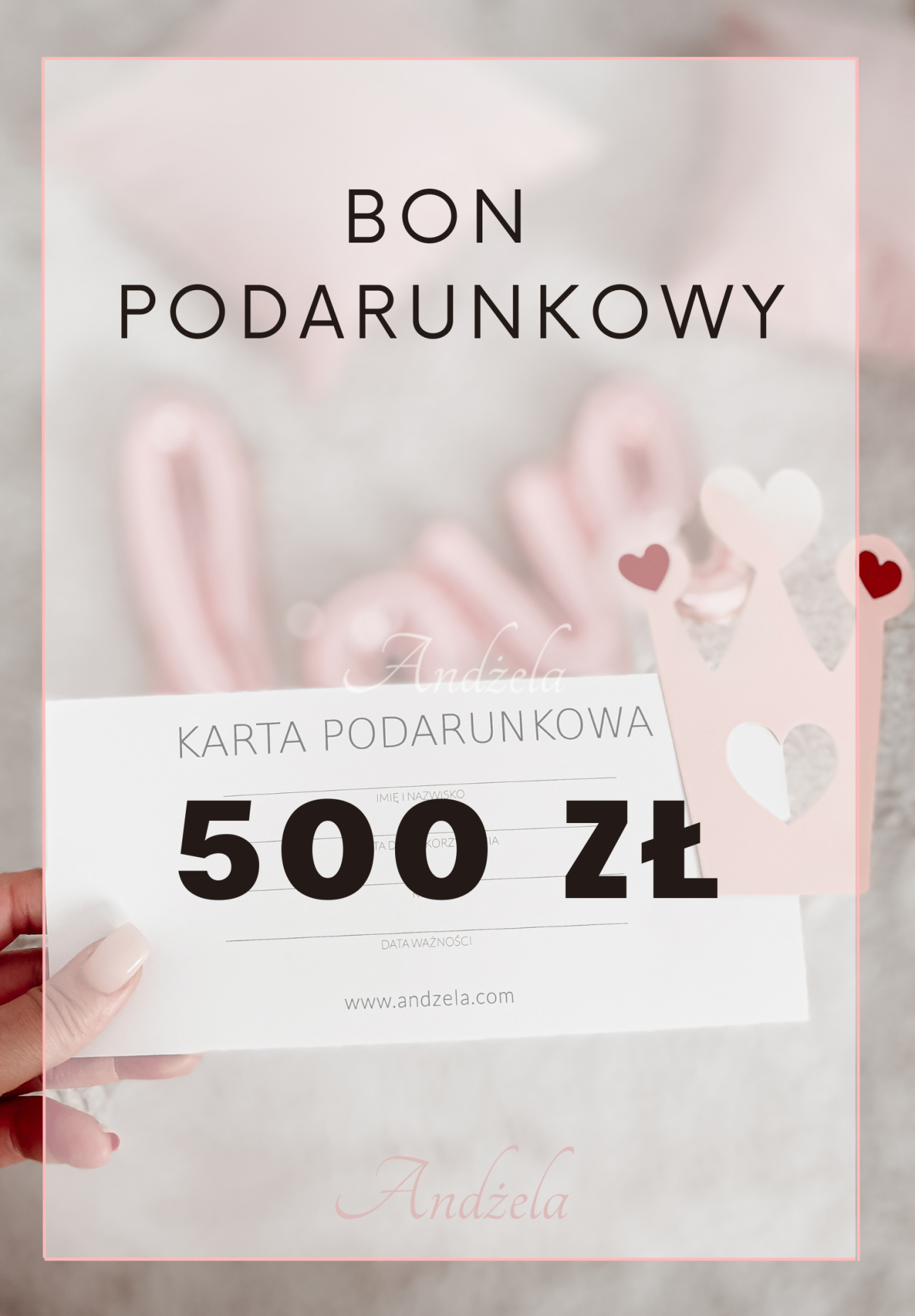 Bon Podarunkowy                                                 500