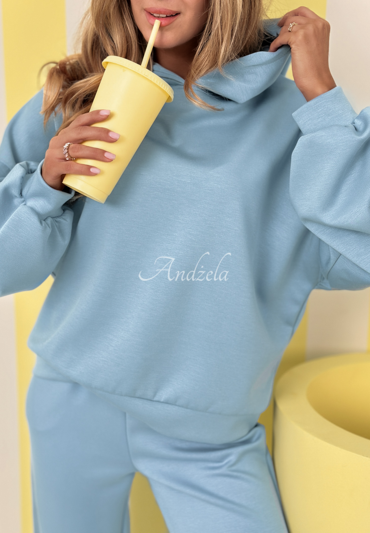 Tepláková souprava Remember About You blankytný