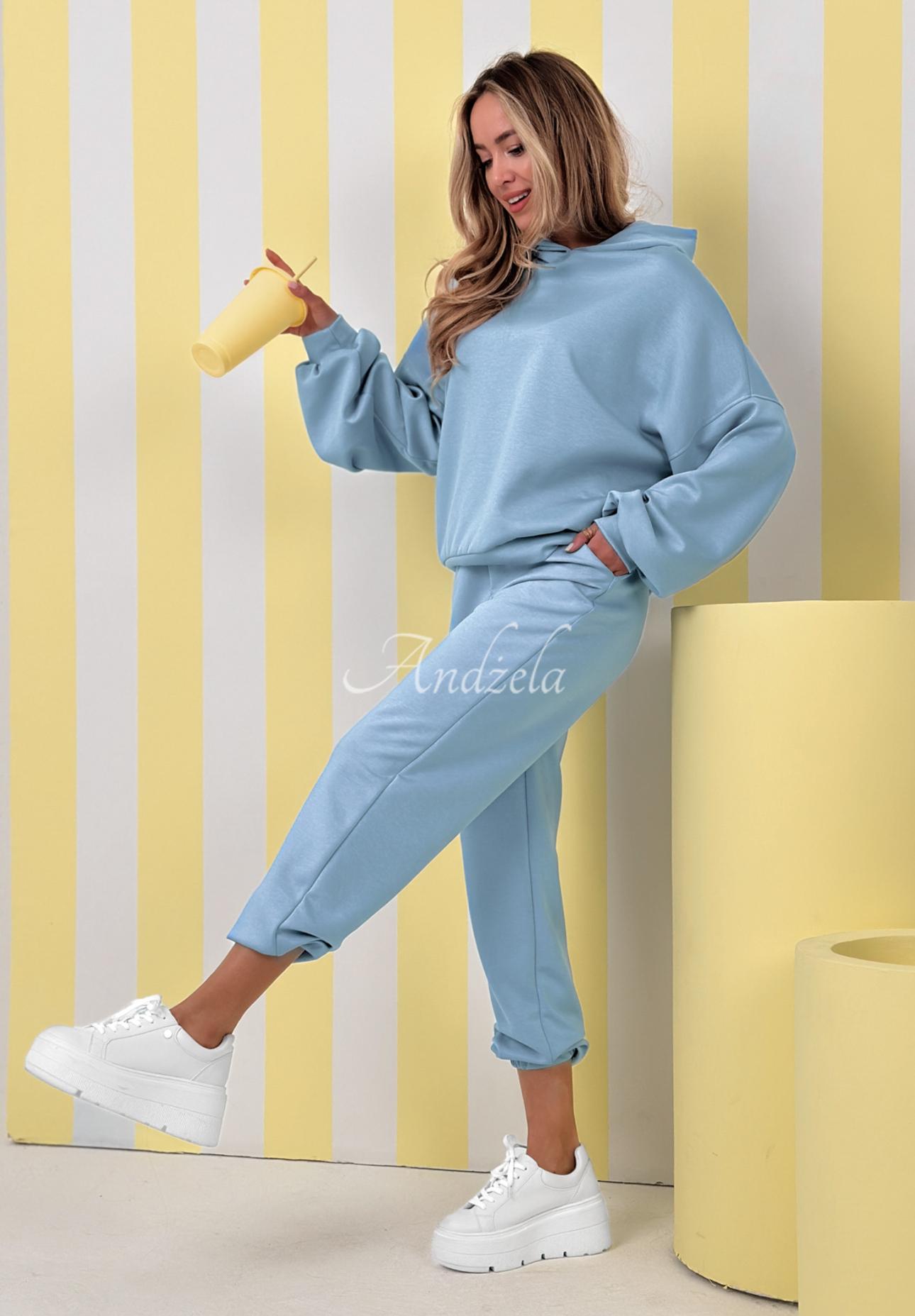 Tepláková souprava Remember About You blankytný