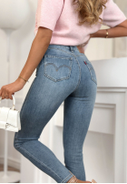 Kalhoty džínové  skinny Stay For Me modré