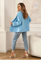 Zamszowa Sako Good Balance blankytná