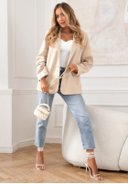 Zamszowa Sako Good Balance béžová