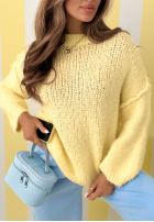 Miękki Svetr Mrs Sweet Candy žlutá