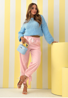 Miękki Svetr Mrs Sweet Candy blankytný