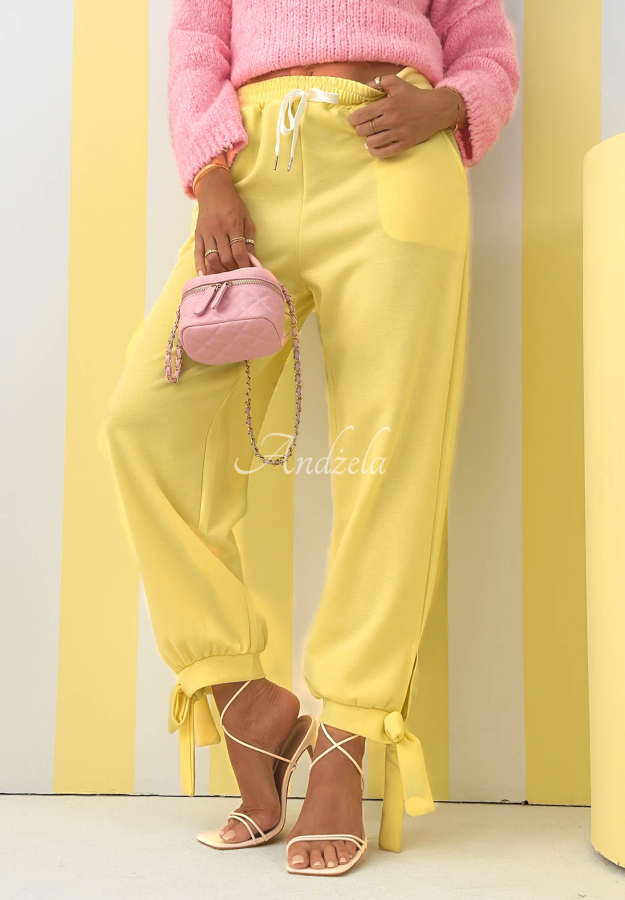 Tepláky Comfy &amp; Trendy žluté