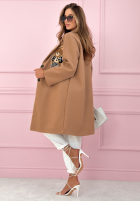 Dlouhý Kabát z misiem Mr Teddy Times béžový