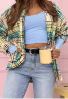 Kalhoty džínové  mom fit Prime Look světle modré