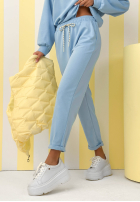 Tepláková souprava Mikina i Kalhoty Better Now žlutá