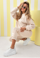 Tepláková souprava Mikina i Kalhoty Better Now žlutá