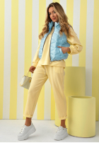 Tepláková souprava Mikina i Kalhoty Better Now žlutá